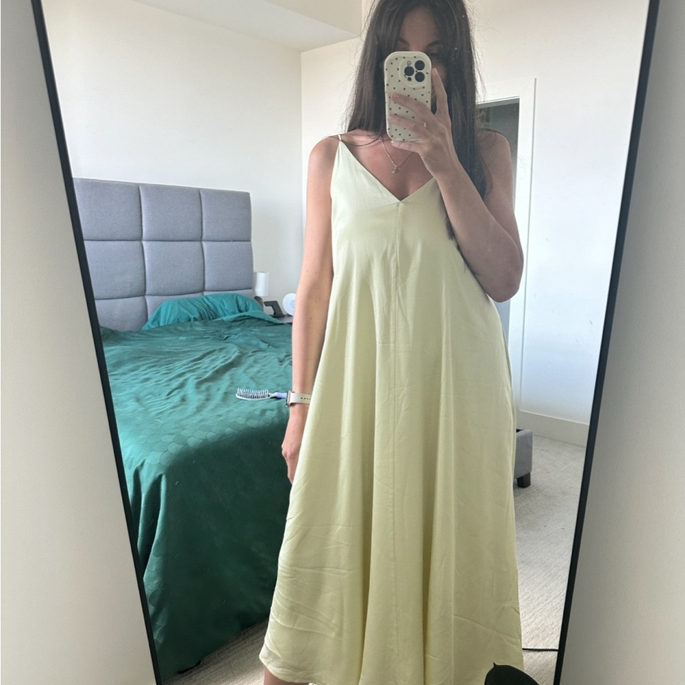 Elegant Cream Maxi Dress